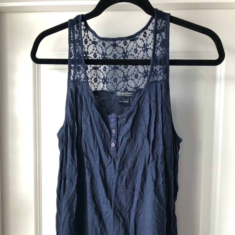 Lucky Racerback Henley